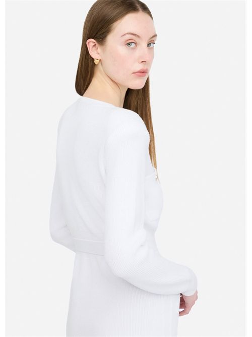 Abito in maglia con spalline imbottite LIU JO | MF5371MS99E/10701